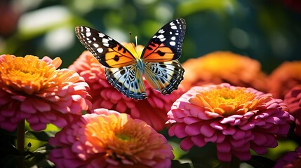 a butterfly on a flower