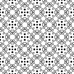 Simple monochrome texture. Abstract background. seamless repeating pattern.Black and white color.