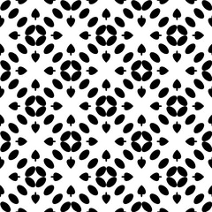 Simple monochrome texture. Abstract background. seamless repeating pattern.Black and white color.