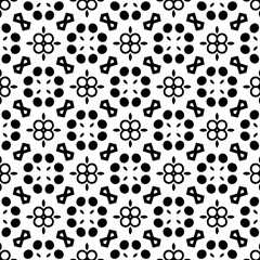 Simple monochrome texture. Abstract background. seamless repeating pattern.Black and white color.
