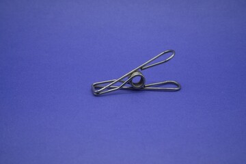 Fototapeta premium A environmentally friendly single Stainless Steel Clothes Peg