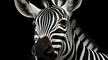 Fototapeta na wymiar Zebra, Generative AI