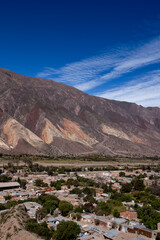 Paleta del Pintor, colorful mountain range in Maimará, Jujuy, Argentina - Traveling and exploring South America