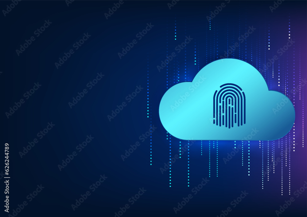 Poster cloud technology it is a technology for storing data via the internet with high security. which must
