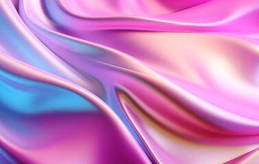 Sky blue, pink, pearl color and mint green abstract background, generative ai