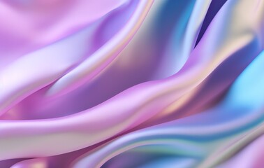 Sky blue, pink, pearl color and mint green abstract background, generative ai