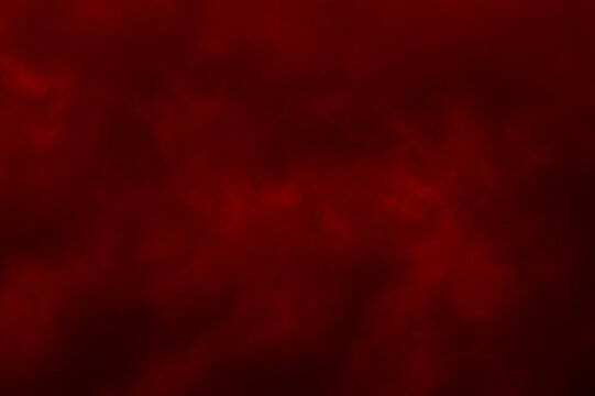 Red smoke cloudy sky texture background. Blurred photo of red sky with clouds. Photo can be used for galaxy space, New Year, Christmas and all celebrations backgrounds.	
