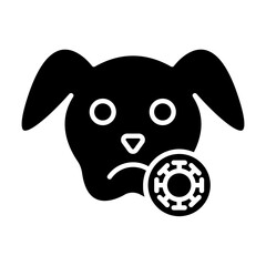 Anti Flea Glyph Icon