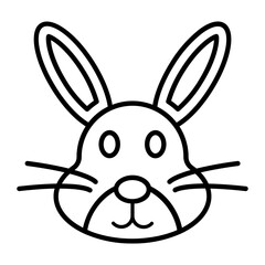 Rabbit Line Icon