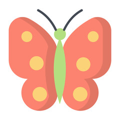 Butterfly Flat Icon