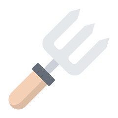 Rake Flat Icon
