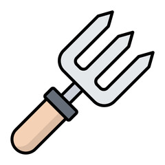 Rake Line Color Icon