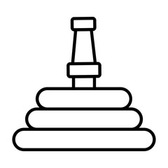 Water Pipe Line Icon