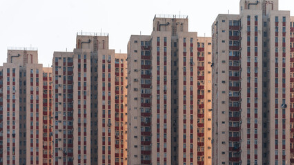 Hong Kong architectural density