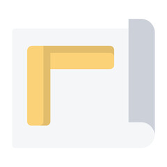 Blueprint Flat Icon