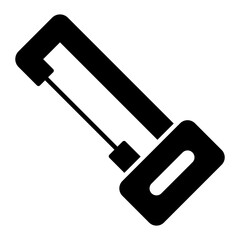 Handsaw Glyph Icon