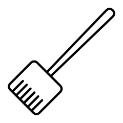 Broom Line Icon