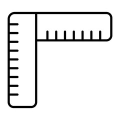 Ruler Line Icon