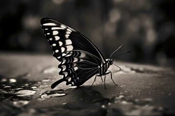 Fototapeta na wymiar butterfly made by midjeorney