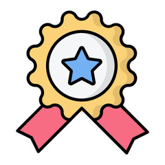 Business Quality Line Color Icon