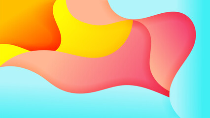 Abstract background with soft gradient color and dynamic shadow on background .Vector background for wallpaper banner. Eps 10