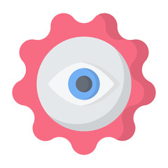 Monitoring Flat Icon