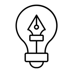 Design Innovation Line Icon