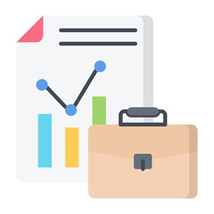 Business Documents Flat Icon