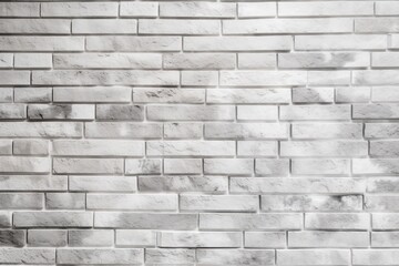 Obraz premium Universal background, white grunge brick wall.