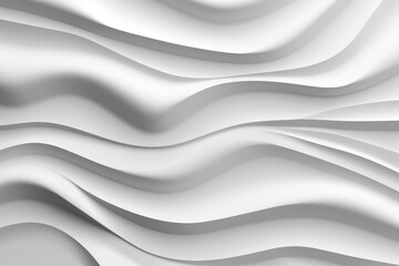 White wavy material background