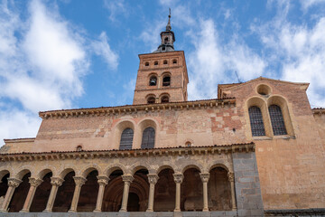 Fototapeta na wymiar Church of San Martin - Segovia, Spain