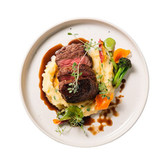 Wagyu Beef Tenderloin with Truffle Mash