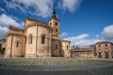 Fototapeta na wymiar San Millan Church - Segovia, Spain
