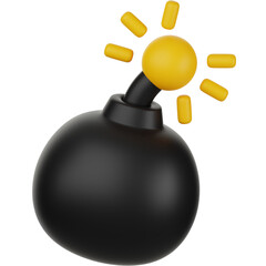 Obraz premium Explosive 3D Icon