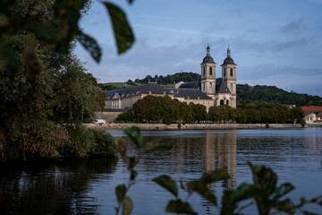 Fototapeta na wymiar Pont-a-Mousson church France