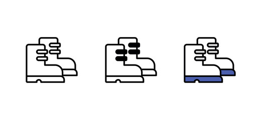 Sheos icon design with white background stock illustration