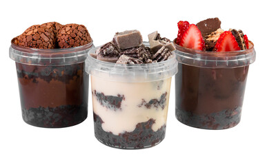 Brazilian dessert called Bolo no Pote