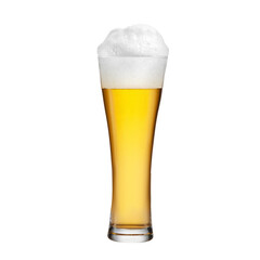 beer in Glass mug with foam easy to use photo editing element PNG Format