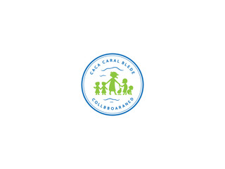 Children & Childcare Logo Designs, Unique childcare logo, vector and illustration,