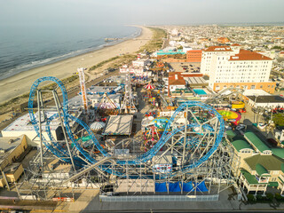 Aerial Drone of Ocean City New Jersey Summer 2023
