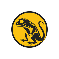 animal vector lizard salamander gecko crocodile and reptiles icon, sign, symbol, logo, illustration, editable stroke, flat design style