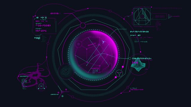 Exploration of the planet by aliens infographics.