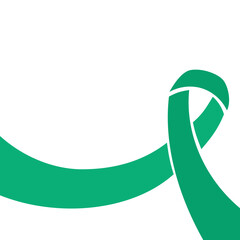 Kelly green ribbon for Gallbladder and bile duct cancer 