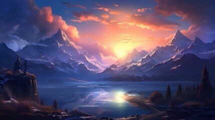 Fantasy Landscape Game Art