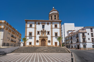 Fototapeta na wymiar Church of Our Lady of Mercy (La Merced) - Ronda, Andalusia, Spain