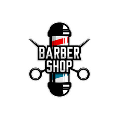 barbershop logo vector, scissors vector	