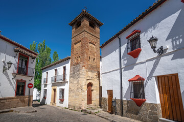 Fototapeta premium Minaret of San Sebastian - Ronda, Andalusia, Spain