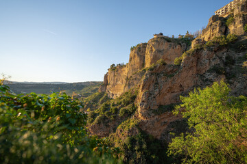 Ronda Cliff Rock Formations - Ronda, Andalusia, Spain