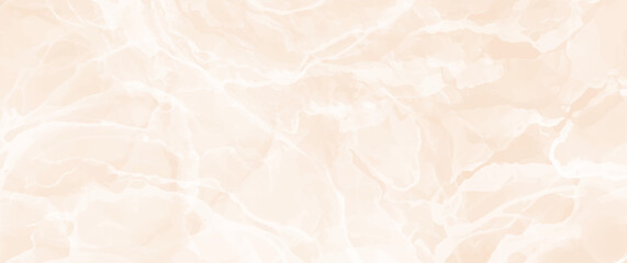 Vector watercolor art background. Marble. Stone. Beige watercolour texture for cards, flyers, poster, banner. Stucco. Wall. Old paper. Brushstrokes and splashes. Painted template for design.	
