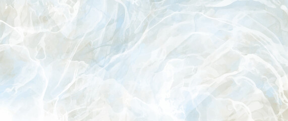 Fototapeta premium Vector blue watercolor art background. Stone. Marble texture for cards, flyer, poster, banner, and cover design. Stucco. Wall. Painted template for design. 